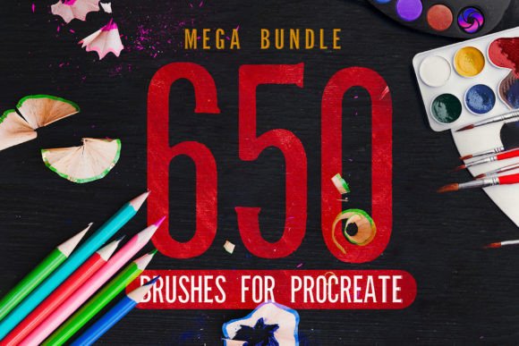 650 Procreate Brushes for Branding That Feels Handmade & Professional