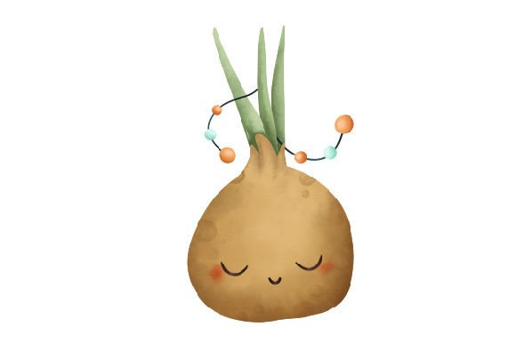 Cute Onion Watercolor: An Embroidery Design Review