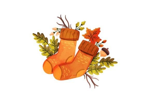 Fall Socks Watercolor: A Crafter’s Review for Autumn