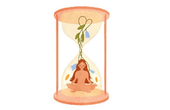 Girl in an Hourglass: Watercolor for Fairy Tales
