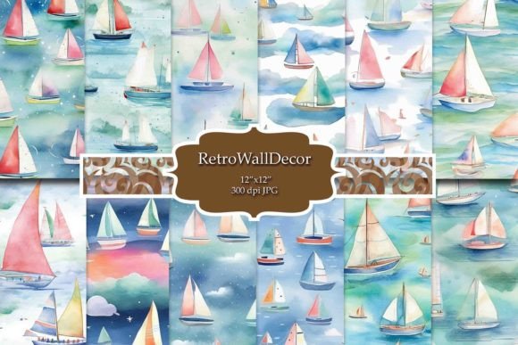 Sailboat Paper: A Fresh Take on Nautical Embroidery