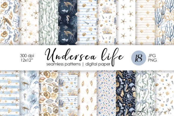 Sea Seamless Pattern Set Digital Paper: A Brand Designer’s Review for Marketing & Visual Content
