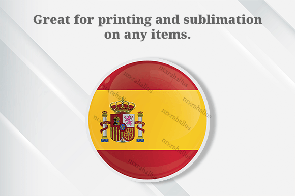 Spain Round Icon PNG File: A Designer’s Review for Branding & Creative Projects