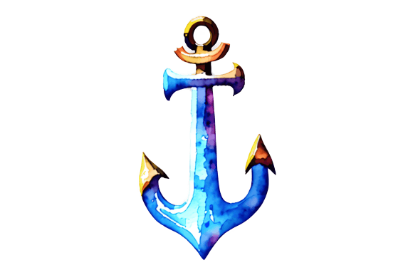 Watercolor Anchor Review: Designs Amp Asset for Sellers