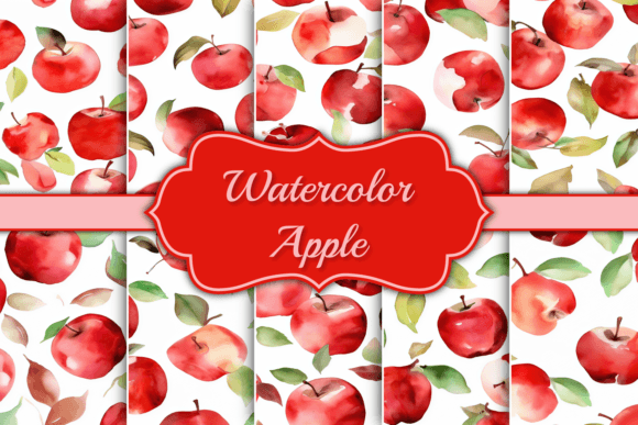 Watercolor Apple Pattern Background: A Designer’s Real-World Review for Branding & Creative Projects
