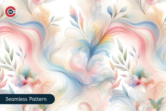 Watercolor Pastel Seamless Pattern: A Designer’s Review for Branding and Creative Projects