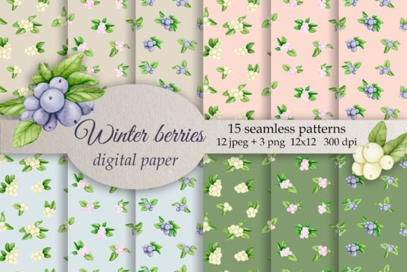 Winter Berries Patterns: A Designer’s Asset Review